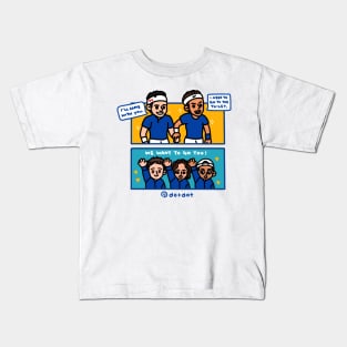 FEDAL with kids ;) Kids T-Shirt